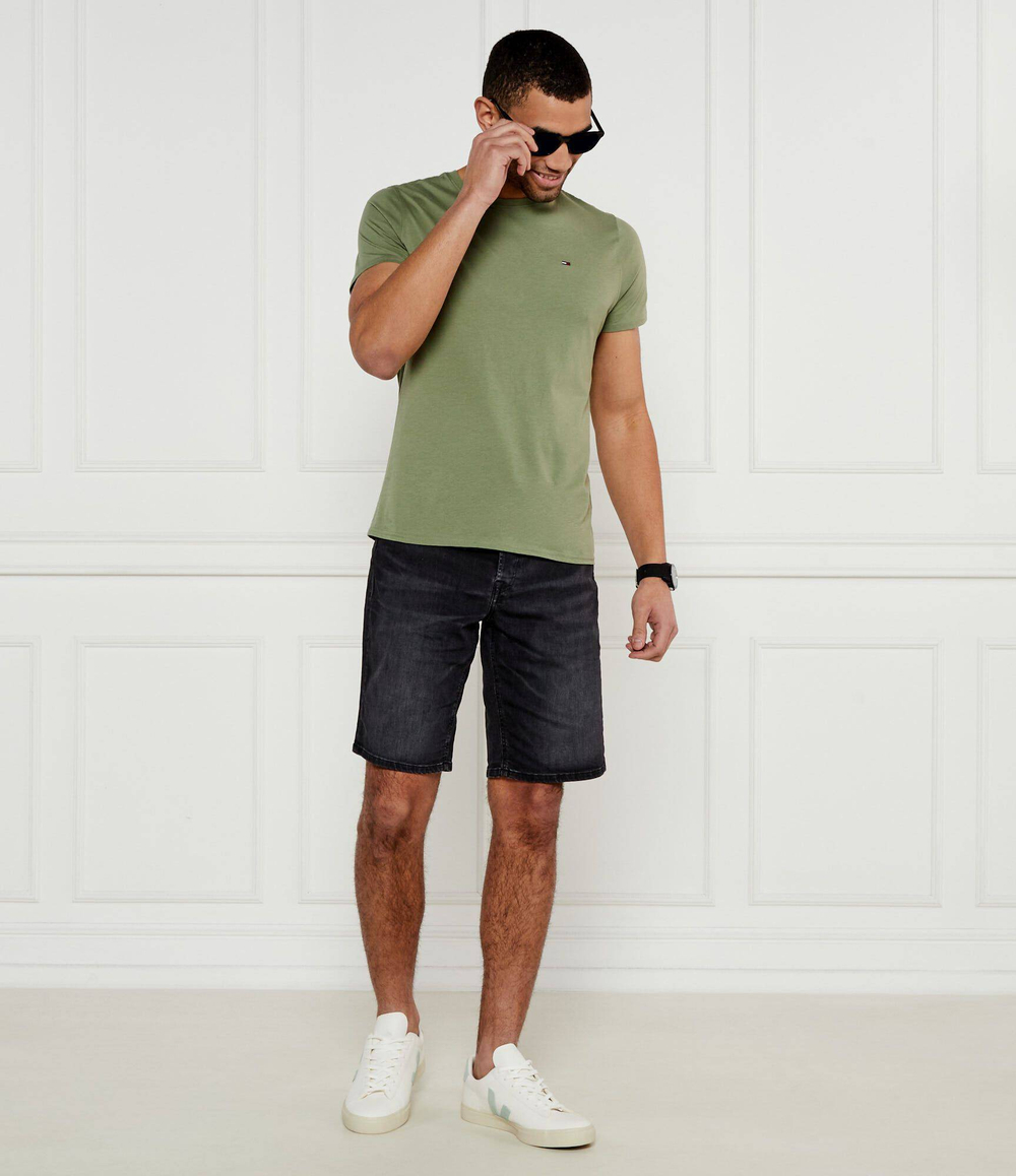 Футболка Tommy Jeans - зеленый(DM0DM04411)