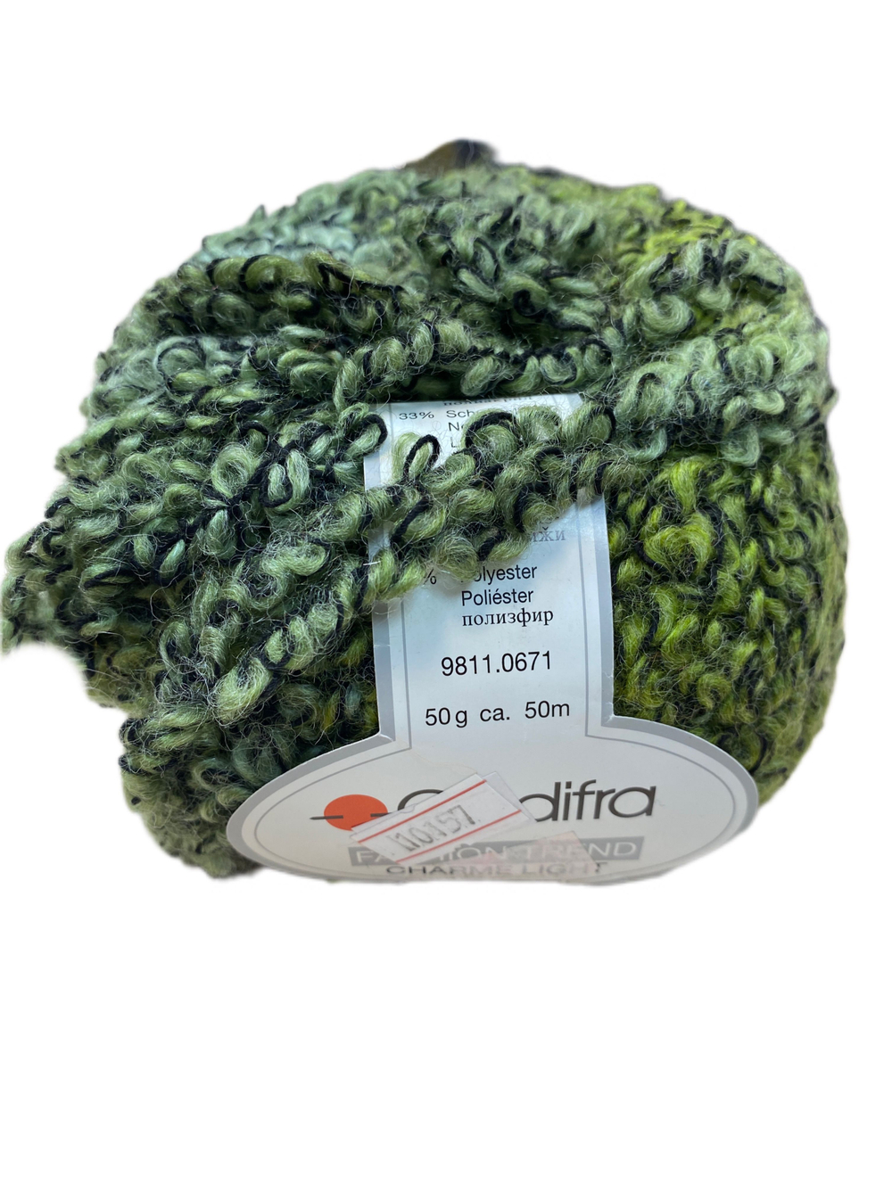 Пряжа от Gedifra букле (Германия) CARME LIGHT 33% шерсть 65% полиакрил 2% п/э 1 моток (50г- 50м)