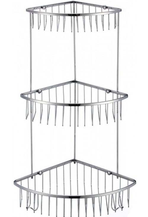 Полка  угловая 3-ярусная (решётка) УСИЛЕН  САВОЛ  (10/1шт)