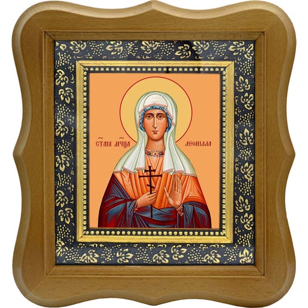 Леонилла (Неонилла) Лангонийская мученица. Икона на холсте.