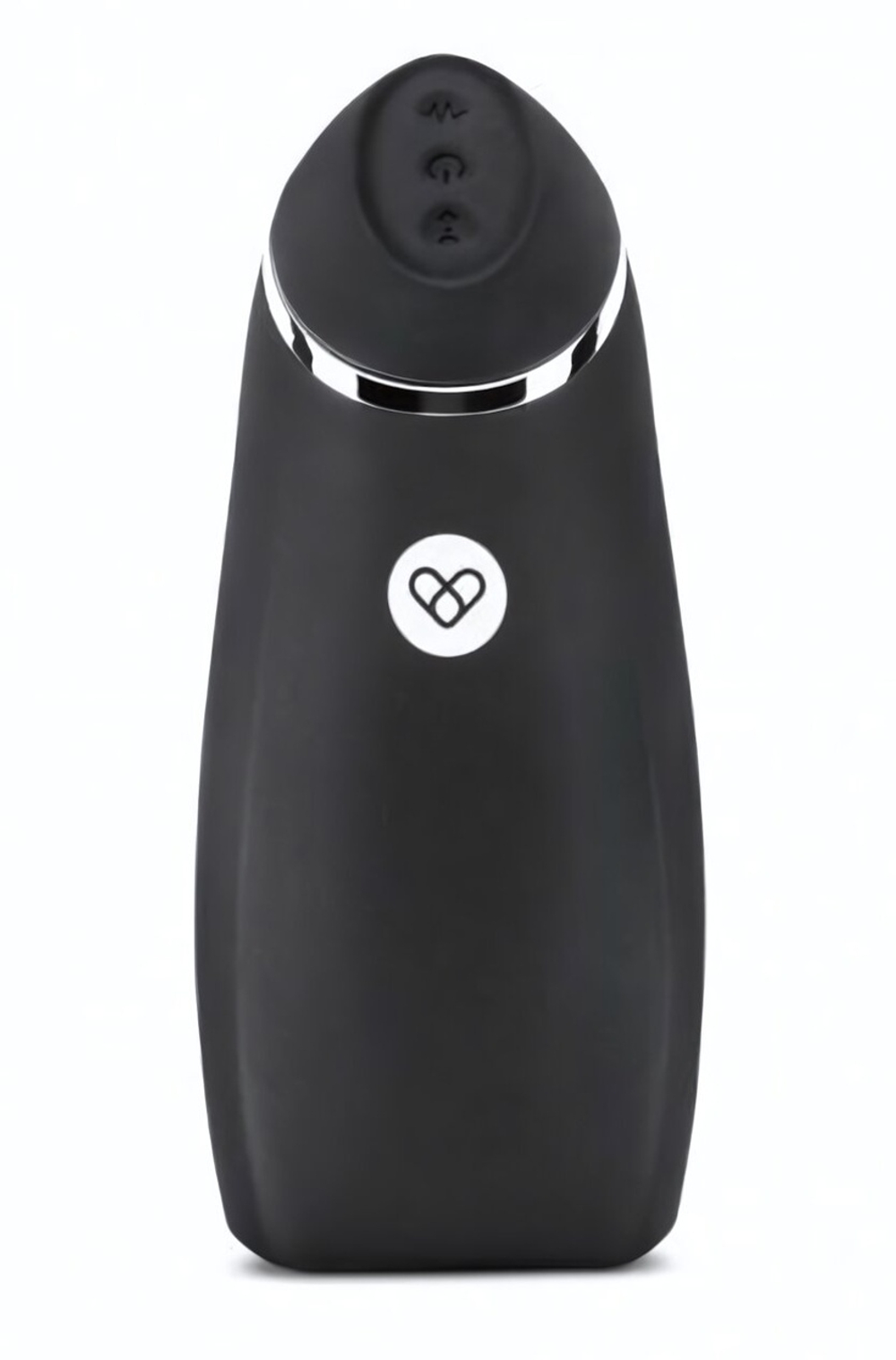 Черный перезаряжаемый мастурбатор для мужчин Pink Vibe (Цвет: черный)