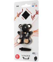 Лондон, дизайнерский ароматизатор для автомобиля London Vibear, Vinove