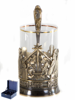 Подстаканник С Рождеством Христовым