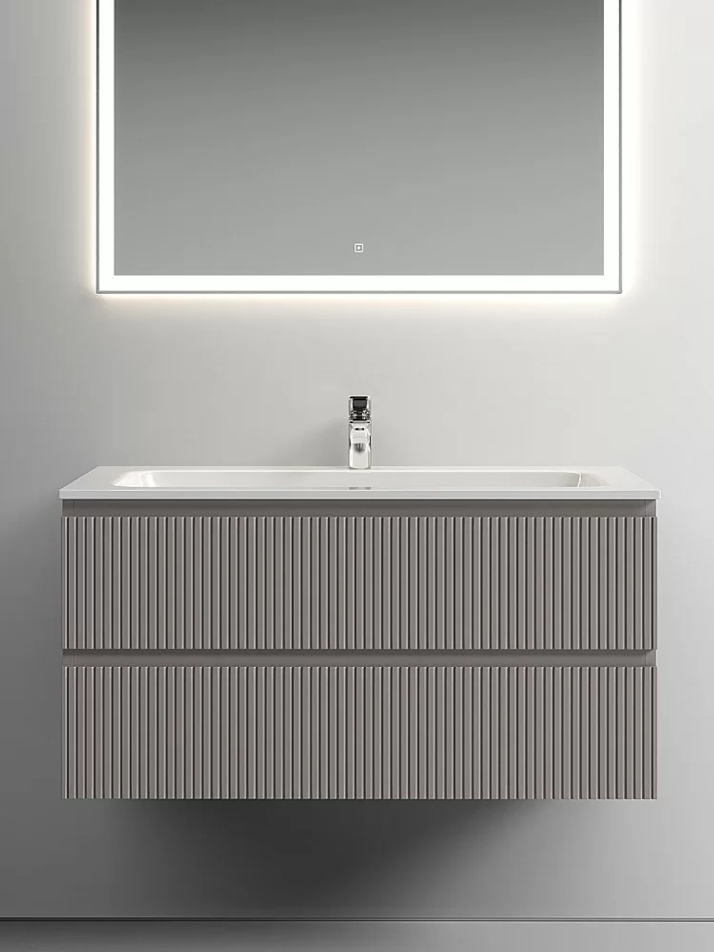 Тумба с раковиной Sancos SNOB T SNT100SM 100 Doha Soft
