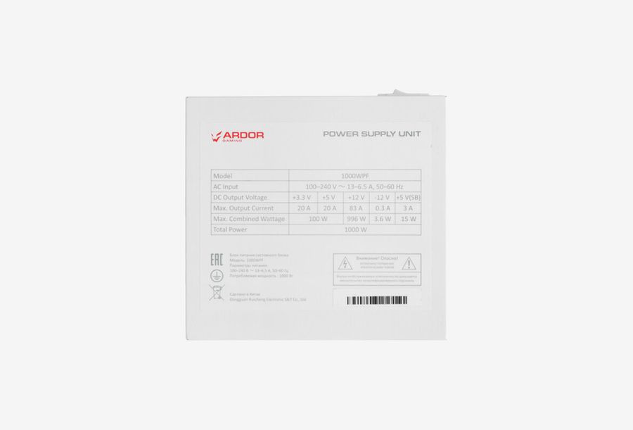 ARDOR GAMING Colossus 1000WPF Platinum_0426531102122