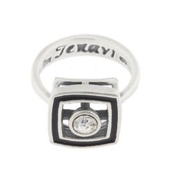 "Ламароса" кольцо в серебряном покрытии из коллекции "Мариот" от Jenavi