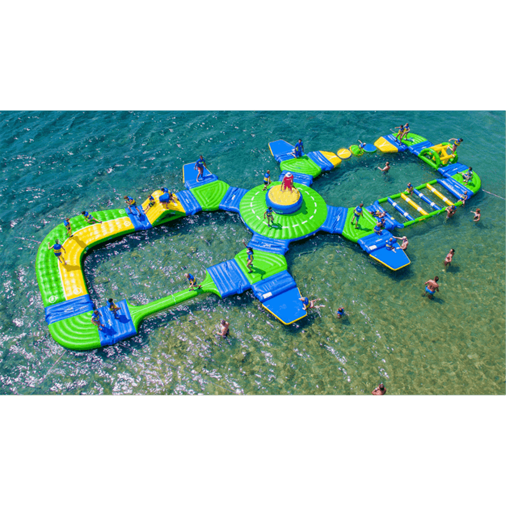Коммерческий аквапарк на воде «Замечательная восьмерка» 26×13×2 м