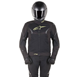 ALPINESTARS Мотокуртка T-CORE AIR DRYSTAR JACKET черно-желтая 3201318