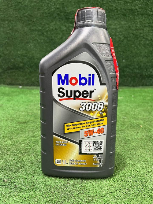 Моторное масло Mobil Super 3000 X1 Synthetic 5W40 1 л.