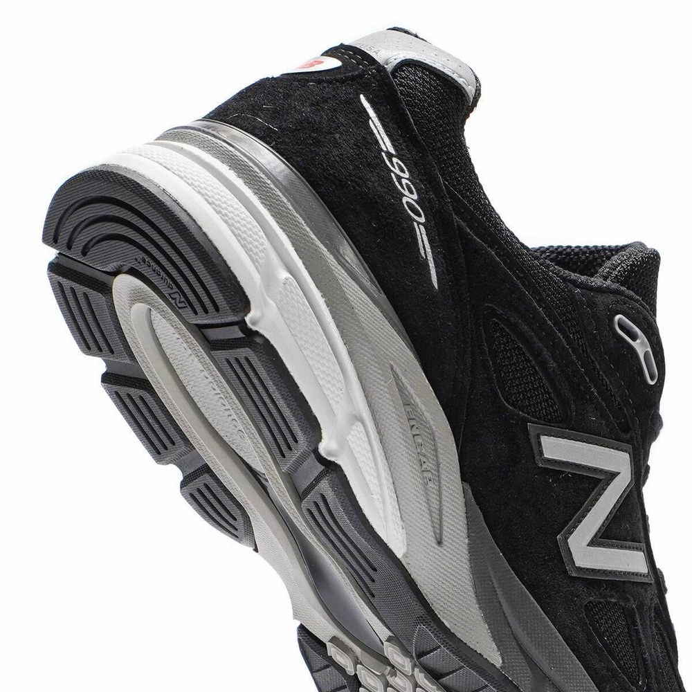 New Balance 990v4 Made in USA Black Silver