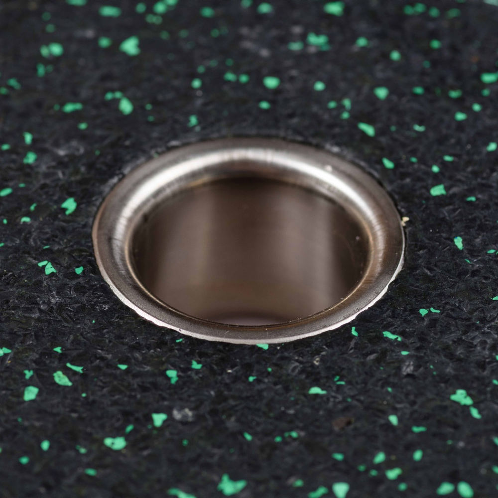 Диск для штанги HI-TEMP с цветными вкраплениями D51 мм PROFI-FIT 10 кг