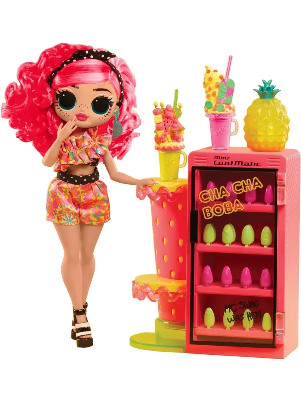 Кукла Лол Омг Omg Pinky Pops Sweet Nails большая оригинал