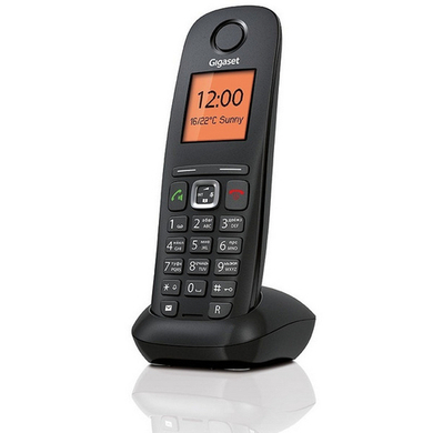 IР/трубка Gigaset A540H <Black> (трубка с ЖК диспл., заряд. у-во) стандарт-DECT, РО