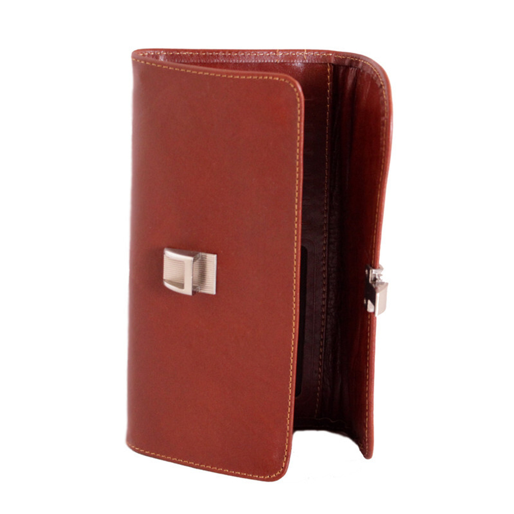 Комплект женский кошелек и ключница Barez Leather натуральная кожа Иран DS22nw 391