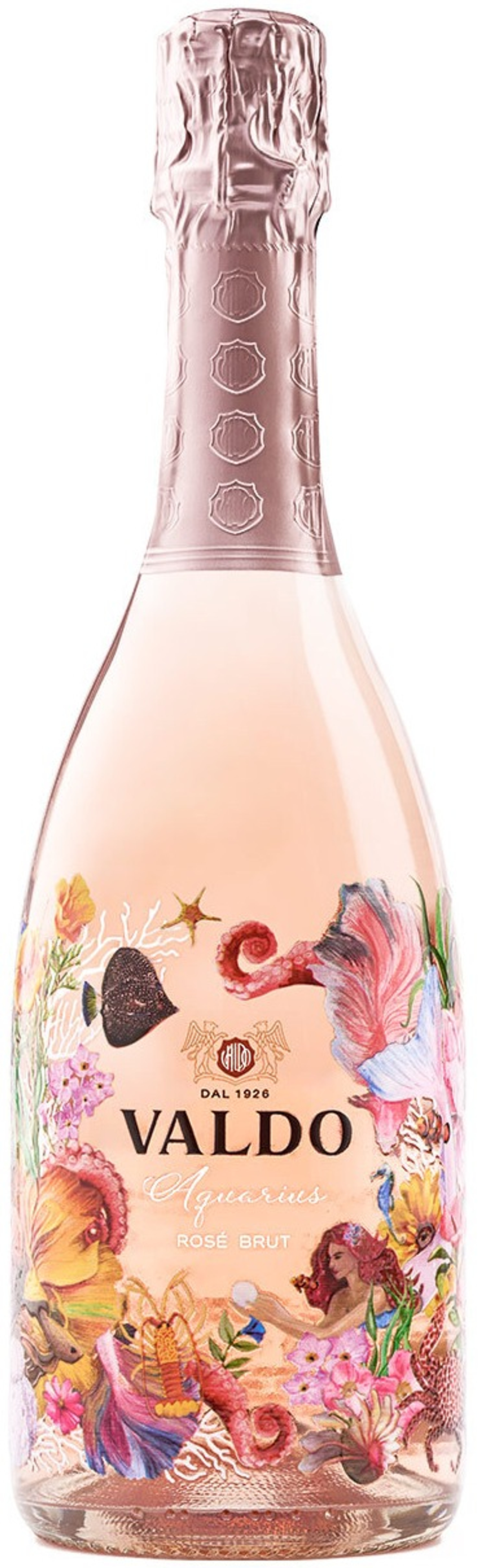 Игристое вино Valdo Aquarius Rose 0.75 л.