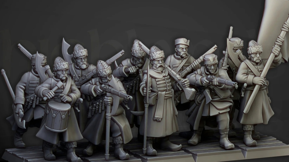 Kislev Cossacks Gunners