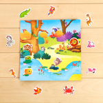 Развивающий набор «Кто где живет»