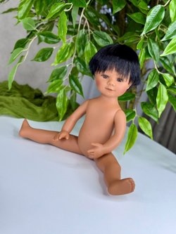 Кукла для девочки виниловая 34см Марио без одежды (022333W)