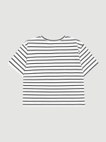 Футболка оверсайз Mjölk Dark Grey Stripes, уценка