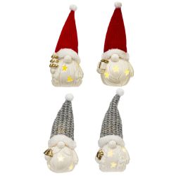 GAEM Фигурка декоративная с подсветкой "Гномик", L7 W6 H16 см, (2хLR44), 4в.