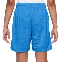 Детские теннисные шорты Nike Kids Dri-FIT Multi Big Training - light photo blue/football blue/white