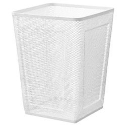 IKEA DRÖNJÖNS  (ИКЕА ДРÖНЙÖНС)  -  Корзина для мусора, белая