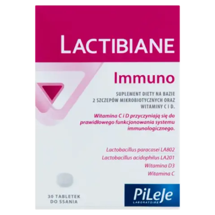Диетическая добавка Lactibiane Immuno, 30 пастилок