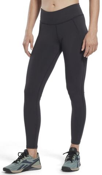 Leginsy Reebok Les Mills Lux Vector Graphic Leggins - черный