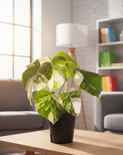 Монстера восхитительная White bac