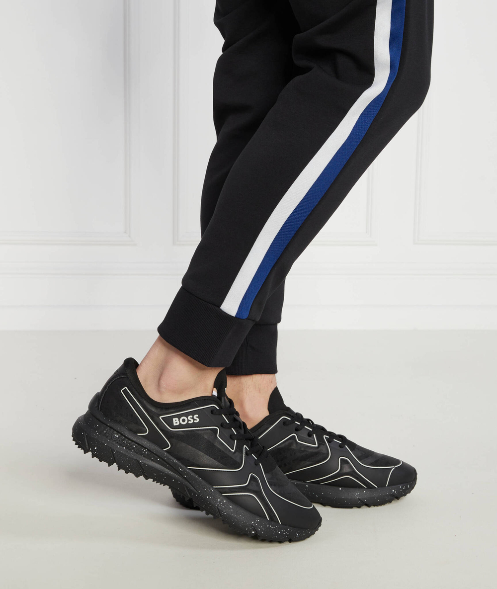 Кроссовки Owen HKNG Runn mn BOSS BLACK - черный(50498922)