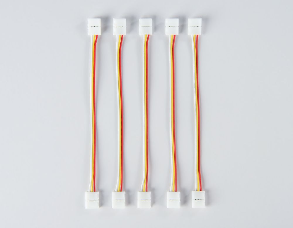 Ambrella Соединитель гибкий двухсторонний для светодиодной ленты 2835 12/24V (3 конт.) 150 мм GS7651 (5шт) LED Strip GS7651