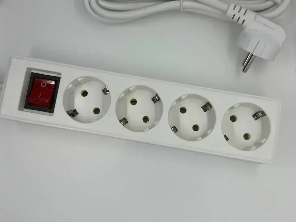 Удлинитель/Пилот Домашний 4х3м Белый