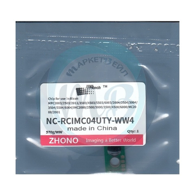 Чип для картриджа Ricoh MP C2503/C3503/C4503/C5503/C6003, IM C2500/C3500/C4500/C5500/C6000 yellow UNItech (Zhono)