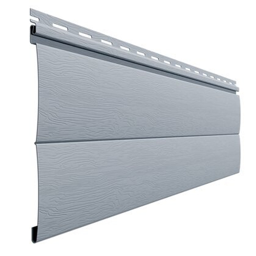 Классический сайдинг Блок-хаус Серо-голубой