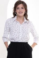 Рубашка Жаклин офис (вайт) Diolche (Акция)