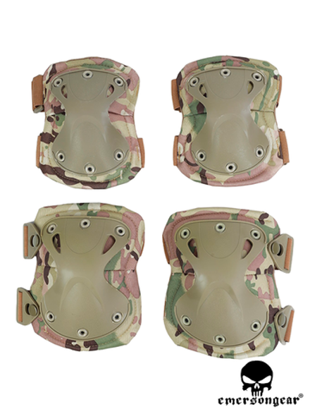 Комплект наколенников и налокотников EmersonGear Tactical-Takpad (EM7052). Мультикам