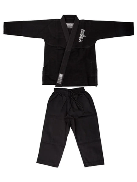 Кимоно для бжж Venum Contender Kids Black с поясом