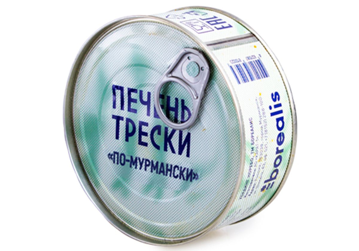 Печень трески по-мурмански, 240г