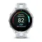 Garmin Forerunner 965 белые, титановый безель, с белым ремешком