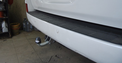 Фаркоп оцинкованный Galia T070A для Toyota Land Cruiser 200 2008-, Lexus LX 2008-(паспорт и сертификат в комплекте)(без электрики)