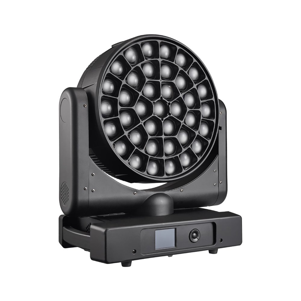 PL-W3740MAX — вращающаяся голова Wash 37×40 Вт RGBW с зумом 2°–60° IP65