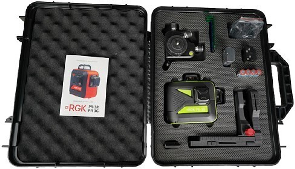 Лазерный уровень RGK PR-3G 4610011874796