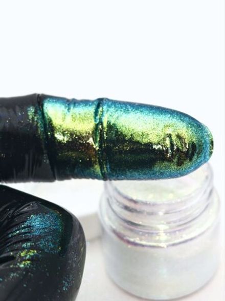 Хамелеон премиум ХАК03 (Зелёный) - золотой - синий - универсальный