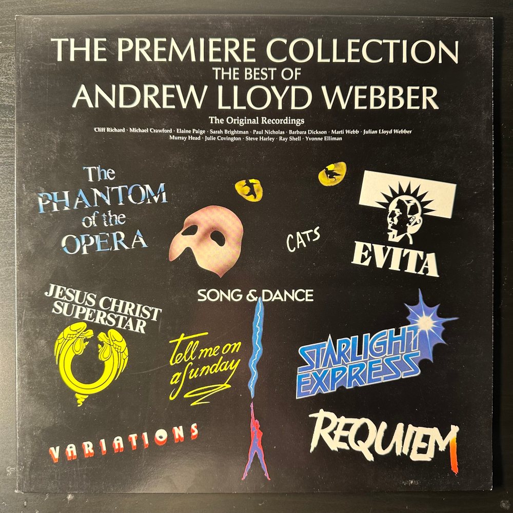 Andrew Lloyd Webber ‎– The Premiere Collection (The Best Of Andrew Lloyd Webber) Англия