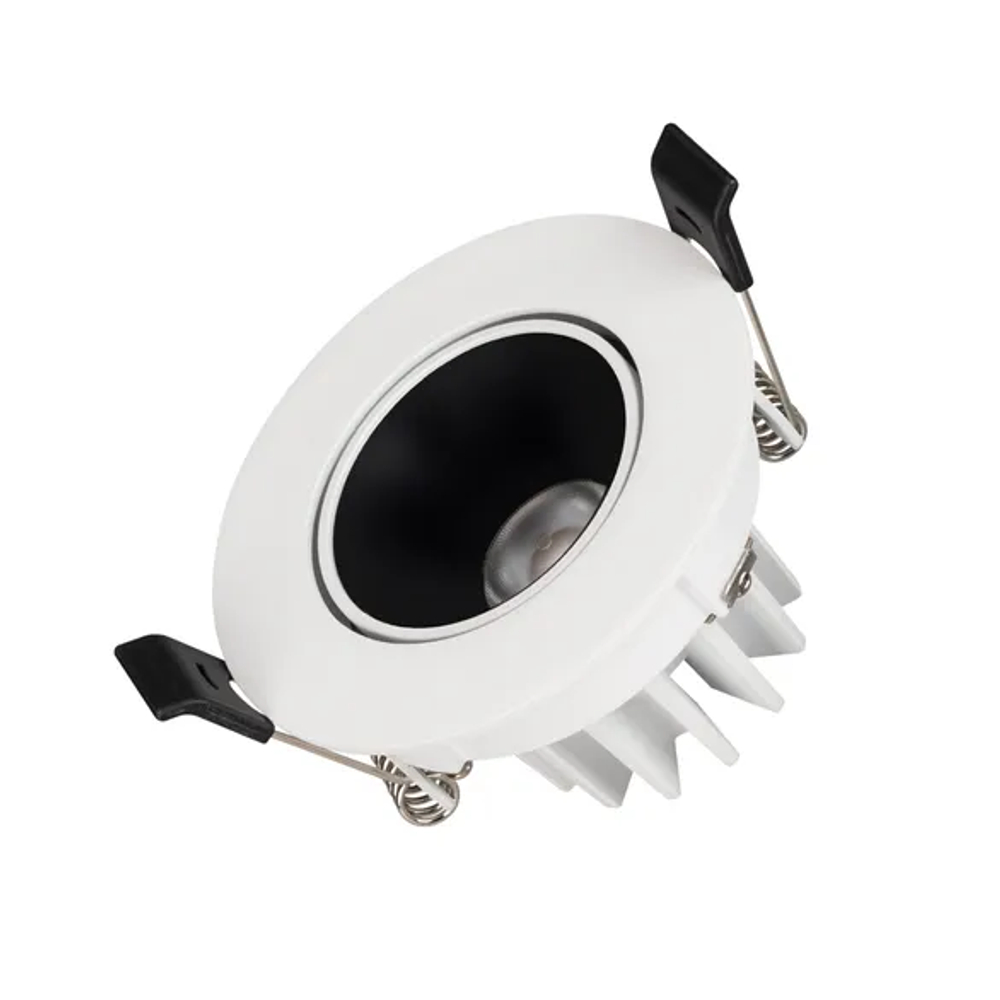 Светильник MS-FORECAST-BUILT-TURN-R82-8W Warm3000 (WH-BK, 32 deg, 230V) (Arlight, IP20 Металл, 5 лет) 035448(1)