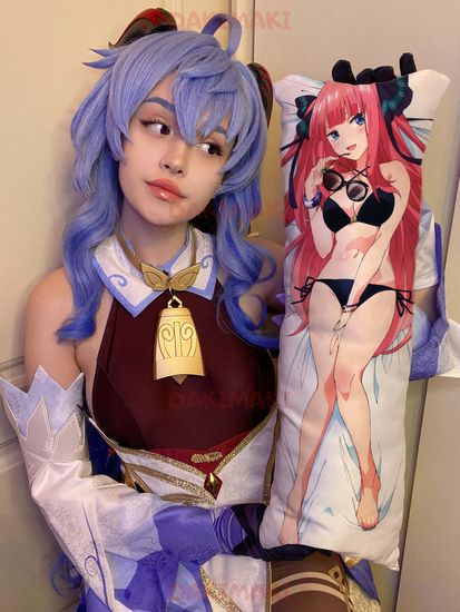 Мини дакимакура Нино Накано из Пять невест арт. M0837, 60х20 см