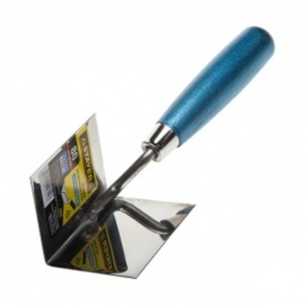 Кельма STAYER "PROFI" для внутренних углов, нержавеющее полотно, 80х60мм.