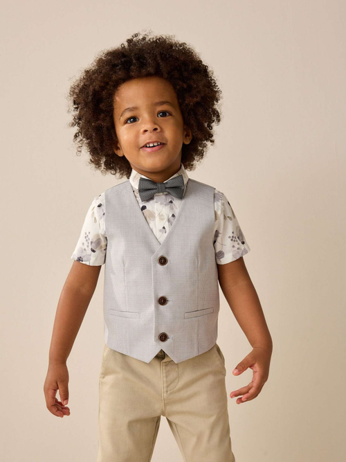 Комплект из трех предметов для мальчика Next AG8-621, Серый