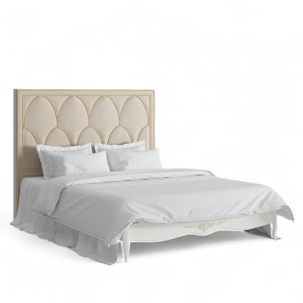 Кровать с мягким изголовьем 160*200