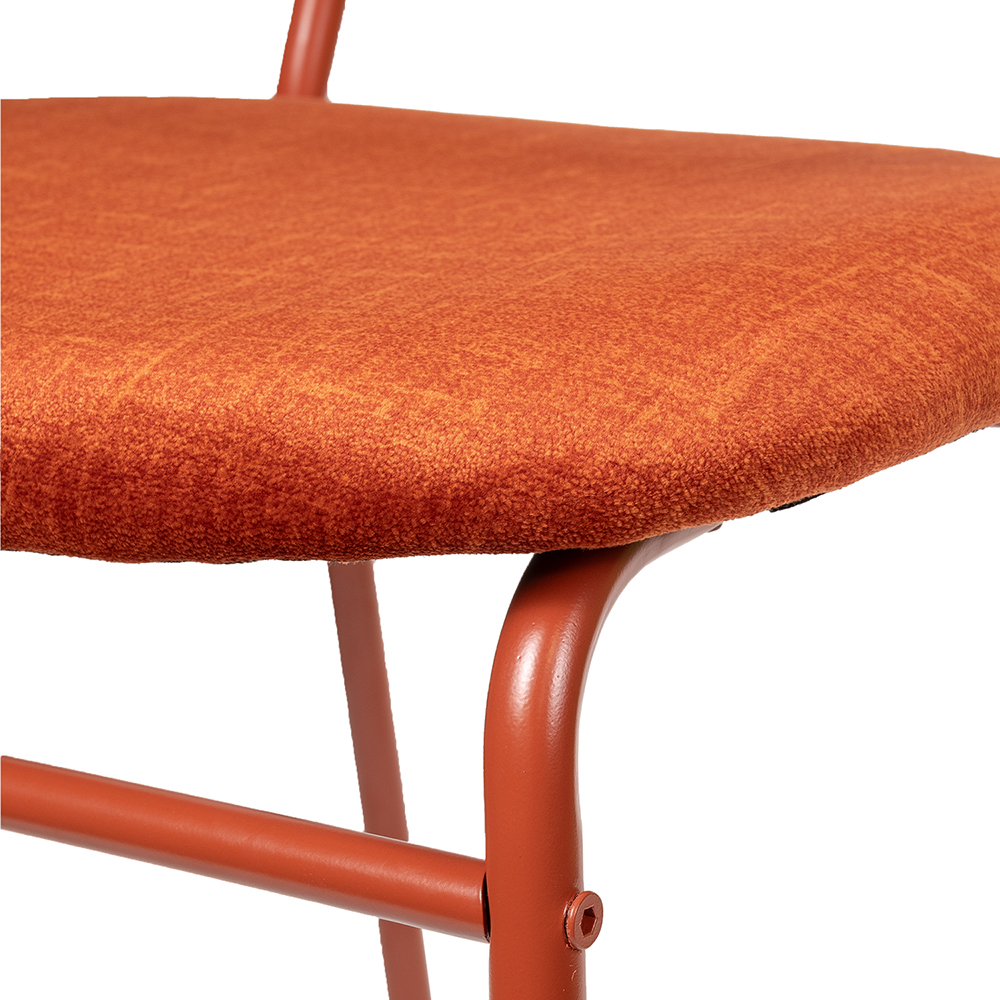 Стул MOLLY разборный терракотовый
